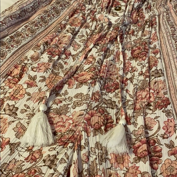 Strapless Floral Print Cropped Jumpsuit - Picture 2 of 5